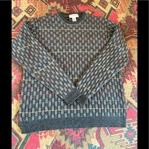Pronto-Uomo Men’s Crew Sweater Sz M, Made in Italy